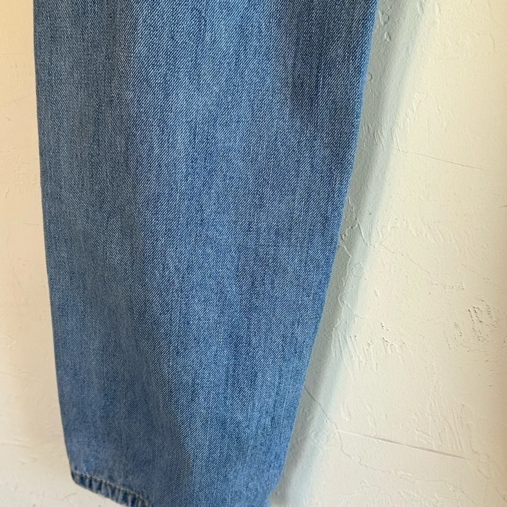 Levi’s 505 Classic Blue Medium Wash Straight Leg Denim Jeans Sz 33x30